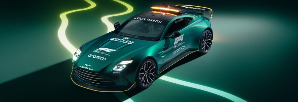 F1: Aston Martin Vantage bate recordes como novo Safety Car Oficial da FIA