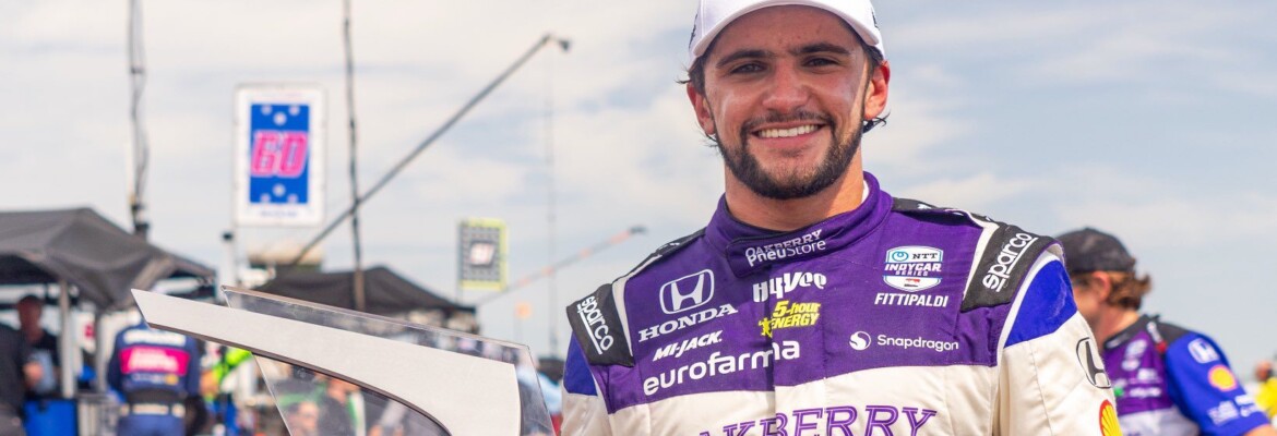 Indy: Pietro Fittipaldi estreia na RLL e ganha troféu de maior escalada em St. Pete