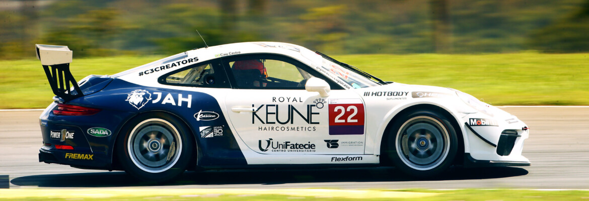 “Com saudades” após um ano fora, Caio Castro retorna à Porsche Cup em Goiânia