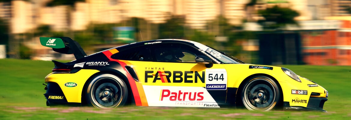 Porsche Cup: Müller celebra vitória e fala em “ter a cabeça no lugar” para corrida 2 em Goiânia