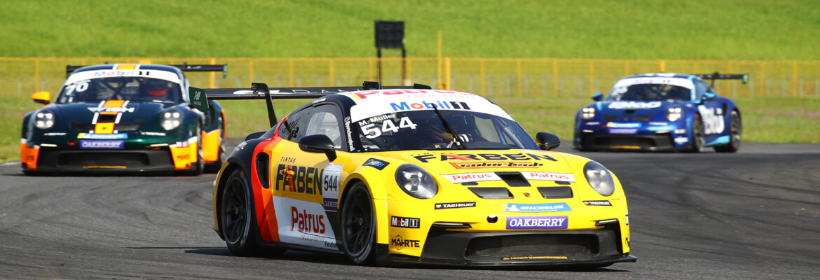 Müller vence de ponta a ponta corrida 1 da etapa de Goiânia da Porsche Cup