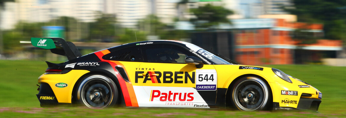 Porsche Cup: Müller celebra pole e cita preocupação com pneus para corrida 1 em Goiânia