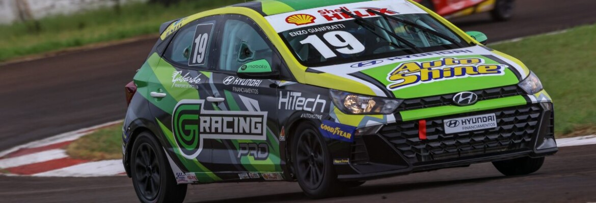 Em final emocionante, Enzo Gianfratti conquista mais um pódio na Copa HB20 em Campo Grande