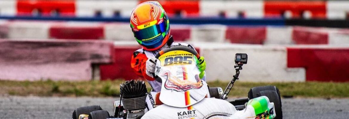 Enzo Vidmontiene vence corridas antes da abertura do SKUSA em Orlando