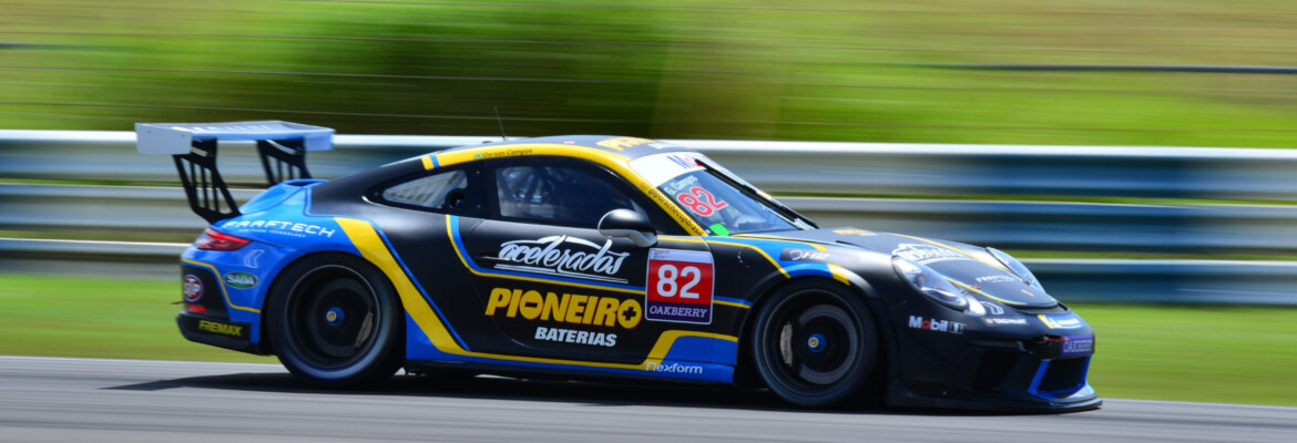 Falha mecânica tira pódio de Gerson Campos em Goiânia na estreia pela Porsche Cup Challenge