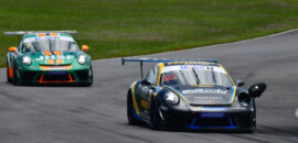 Gerson Campos escala 10 posições e garante o sétimo lugar pela Porsche Cup Challenge