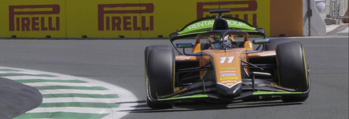 Hauger supera adversários e lidera treino livre da F2 em Jeddah