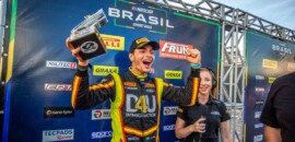 Léo Reis vence em Campo Grande após largar em sétimo e lidera Nascar Brasil