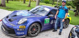 Léo Sanchez estreia nas provas Sprint do Porsche Carrera Cup em Goiânia