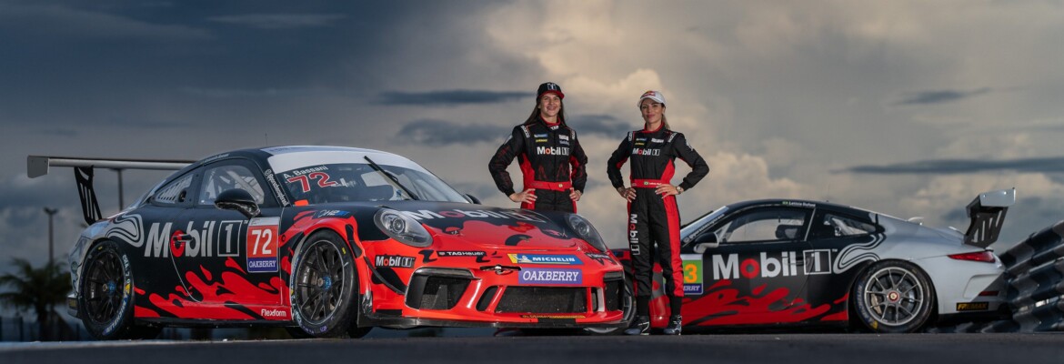 Porsche Cup prepara equipes femininas para o atendimento dos carros de Antonella Bassani e Leticia Bufoni