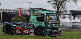 Atual campeão da Copa Truck, Felipe Giaffone inicia temporada 2024 desenvolvendo seu caminhão VW