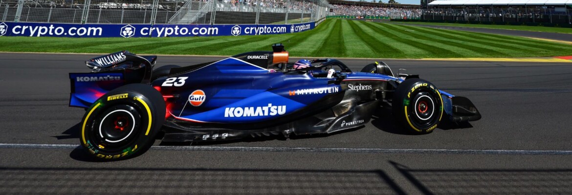 F1: Albon lamenta falta de ritmo no circuito de Albert Park