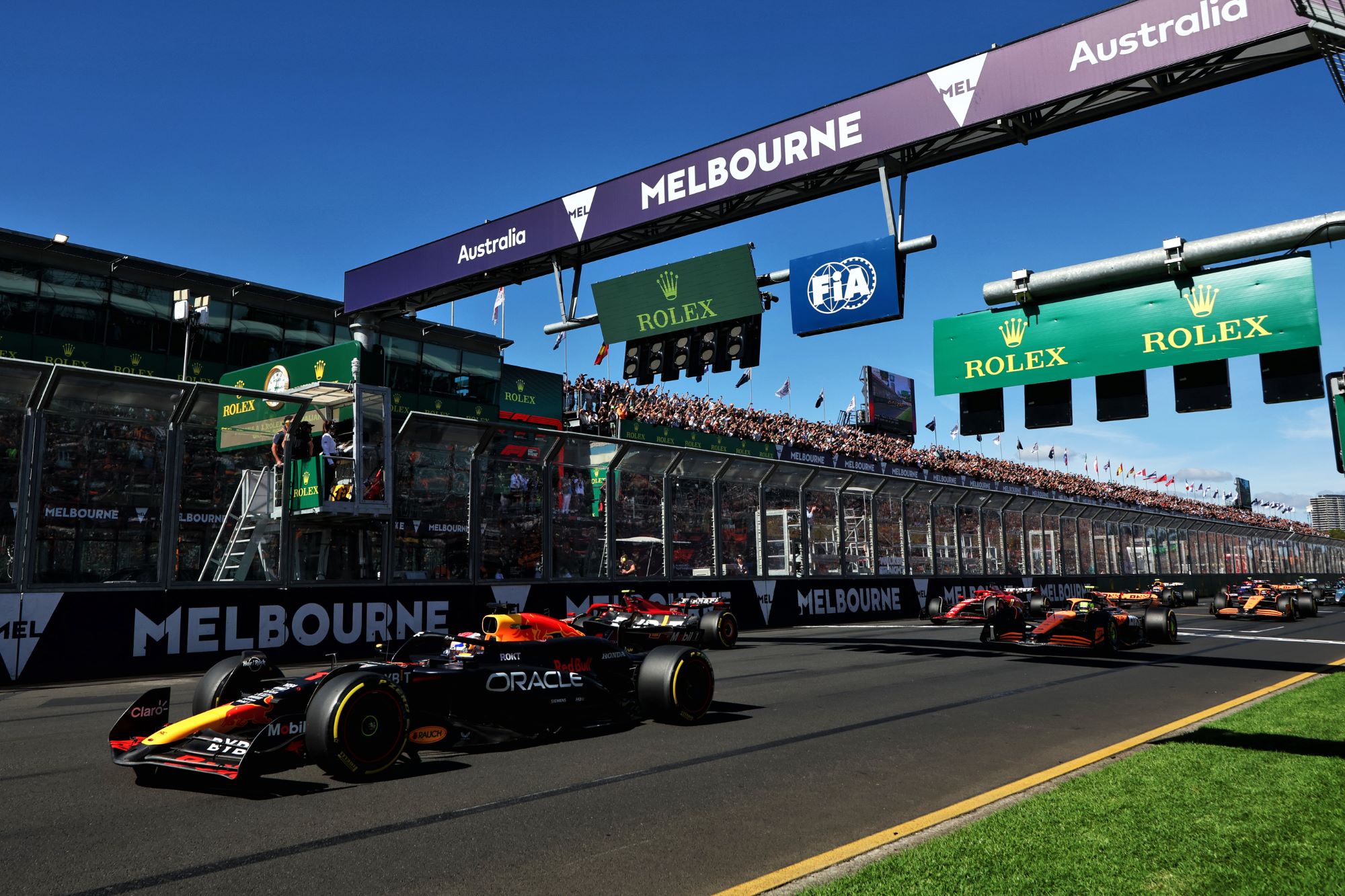 F1: As imagens da vitória de Sainz no GP da Austrália; veja as fotos