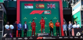 F1: Conversa do pódio do GP da Austrália é dominada pelo abandono de Verstappen