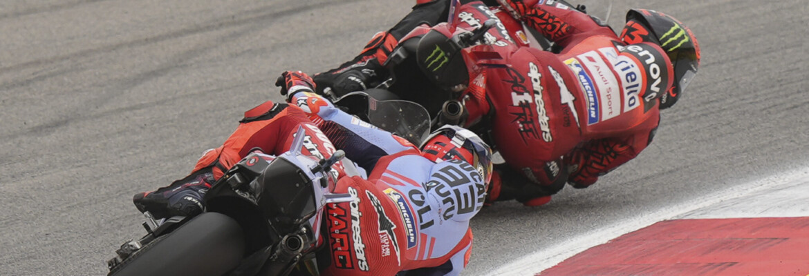 MotoGP: Chefe da Ducati reage a batida Bagnaia/Márquez: “muito lamentável”