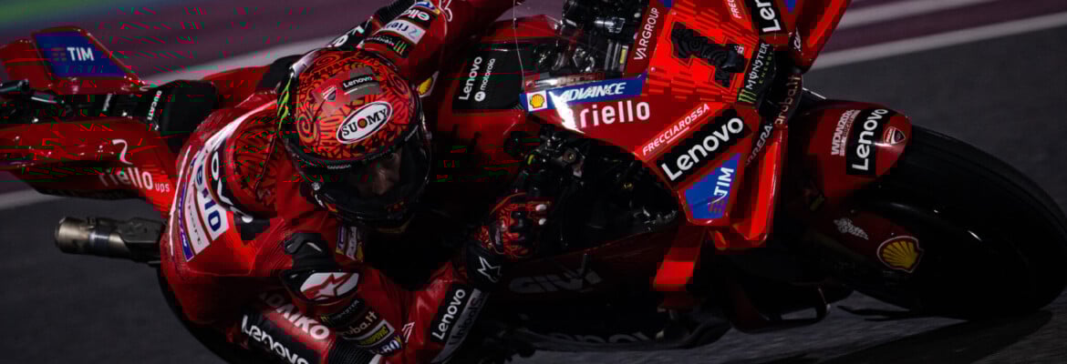 MotoGP: Bagnaia vence corrida nervosa e intensa no Catar; Márquez é 4º