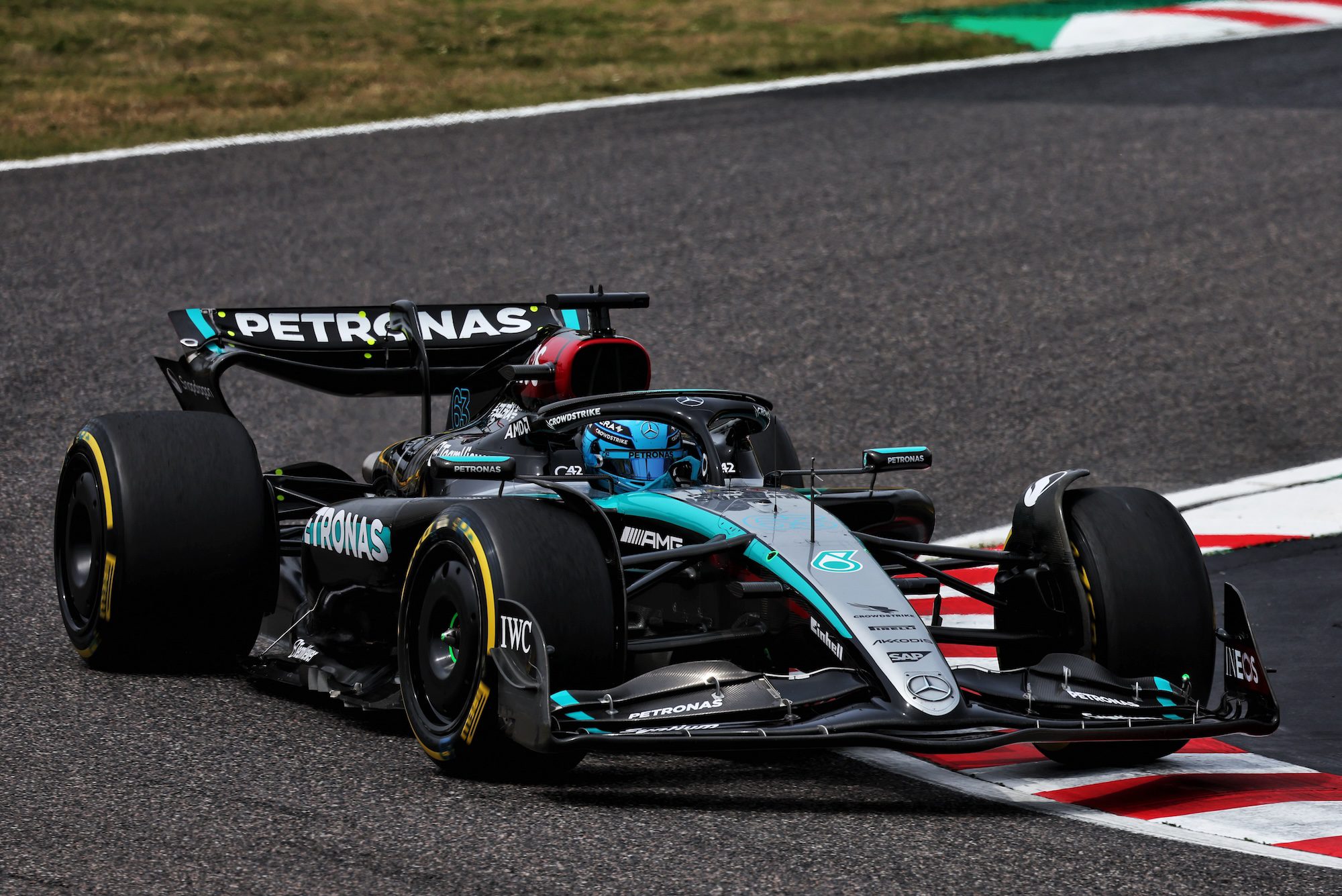 Russell defiende las decisiones estratégicas de Mercedes en el GP de Japón