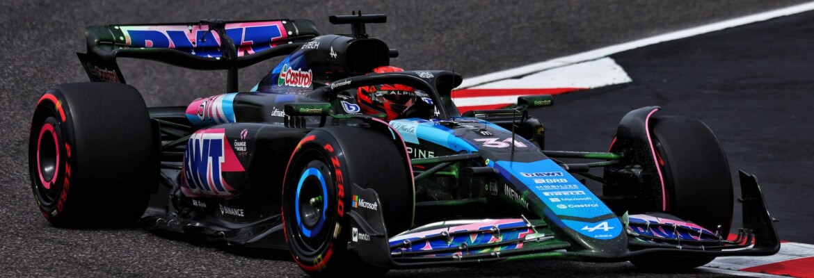 F1: Alpine terá assoalho novo para Ocon na China