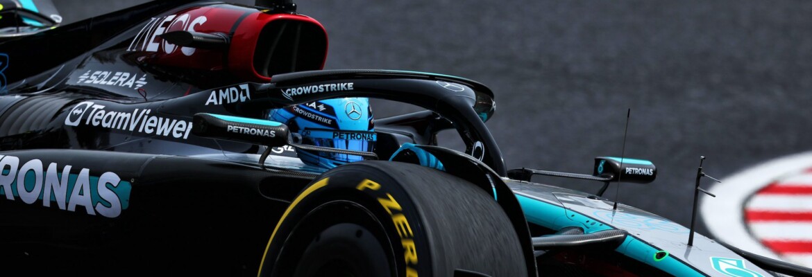 F1: Mercedes recebe multa por liberação insegura de Russell no Japão