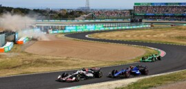 F1: Análise do acidente entre Ricciardo e Albon domina conversas no GP do Japão