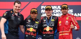 F1: As imagens da dobradinha da Red Bull no GP do Japão