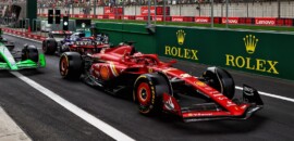 F1: Leclerc revela problema da Ferrari no setor 1 do circuito em Xangai