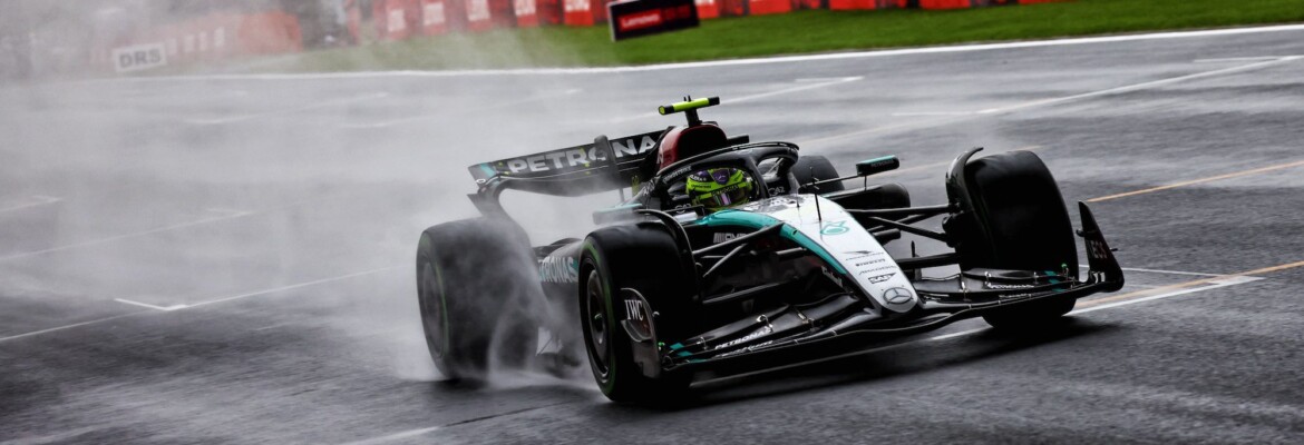 F1: “Tudo mudou com a chuva”, disse Hamilton após P2 para corrida Sprint