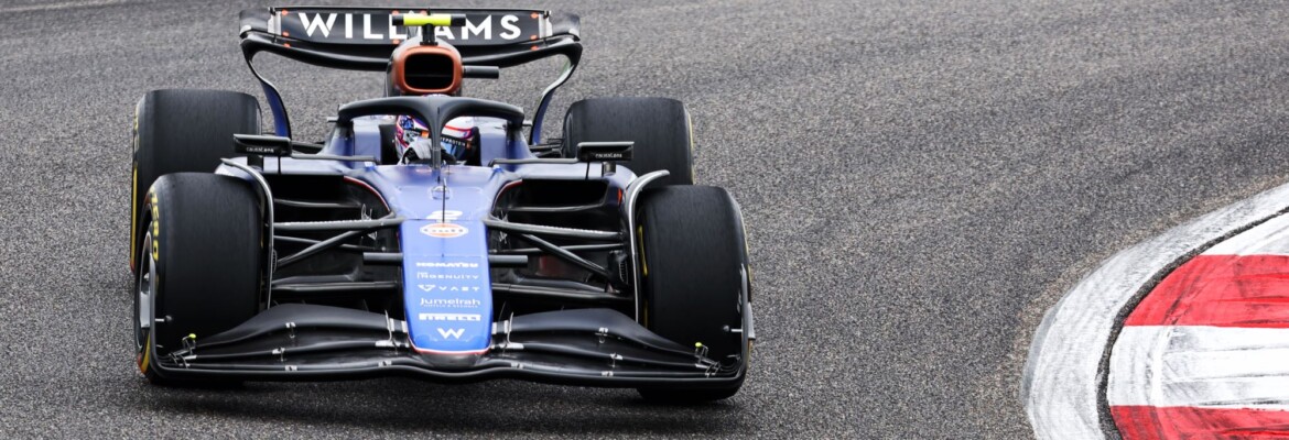 F1: Logan Sargeant partirá dos pits no GP da China após ajustes da Williams