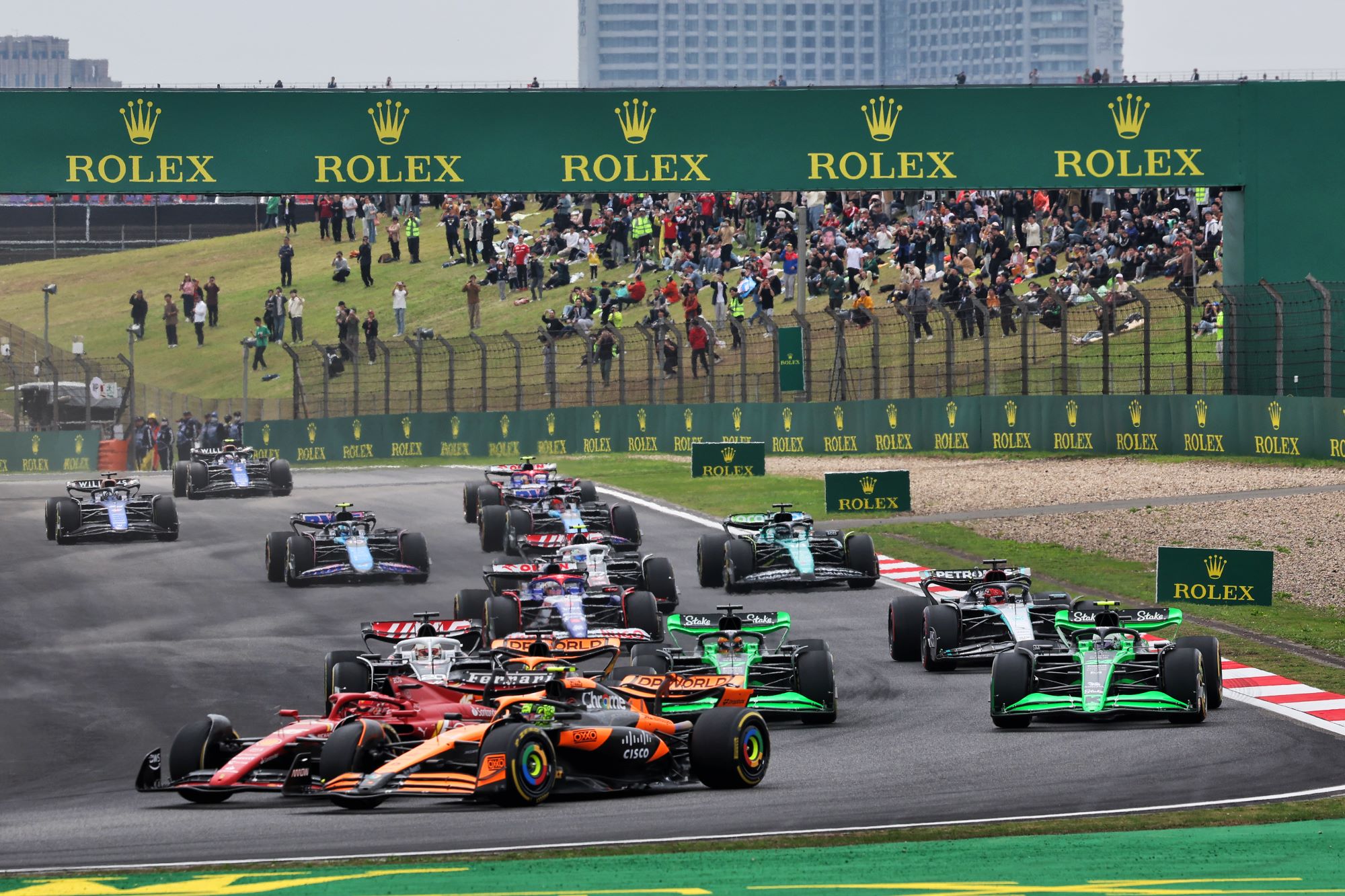 F1: Veja as imagens deste sábado de GP da China 2024 em Xangai