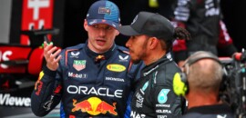 F1: Verstappen perto de superar Hamilton em mais uma estatística