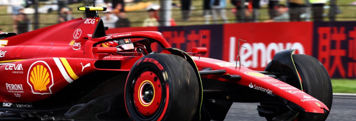 F1: Sainz lamenta “apenas falta de ritmo” da Ferrari na China