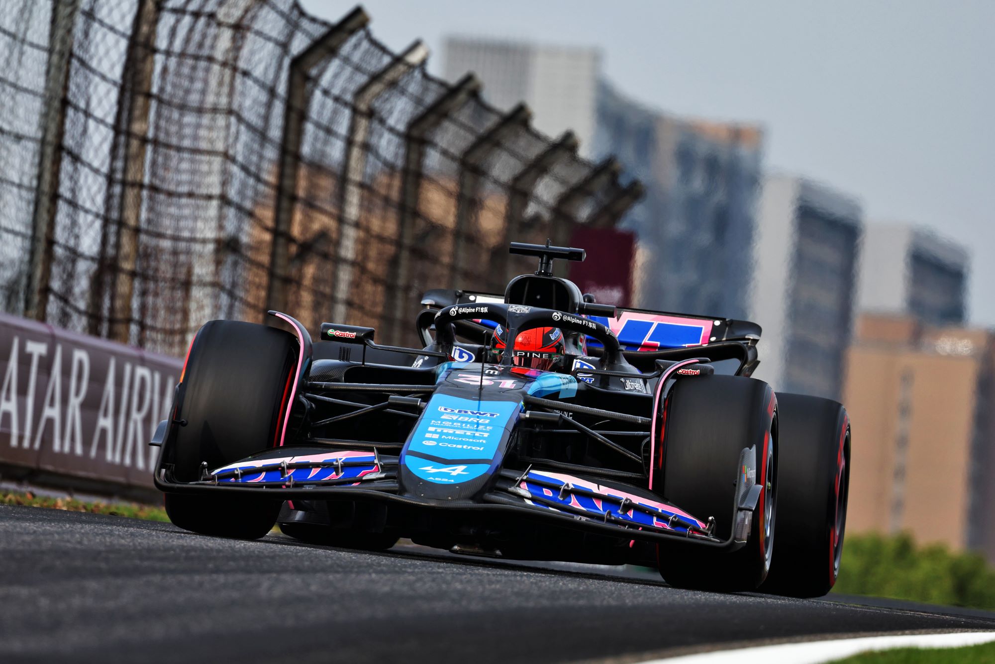 F1: Ocon acredita em evolução da Apine nas próximas corridas