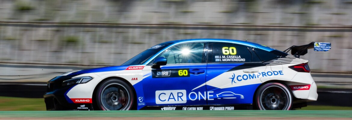 TCR South America: Casella e Montenegro garantem pole position em Interlagos