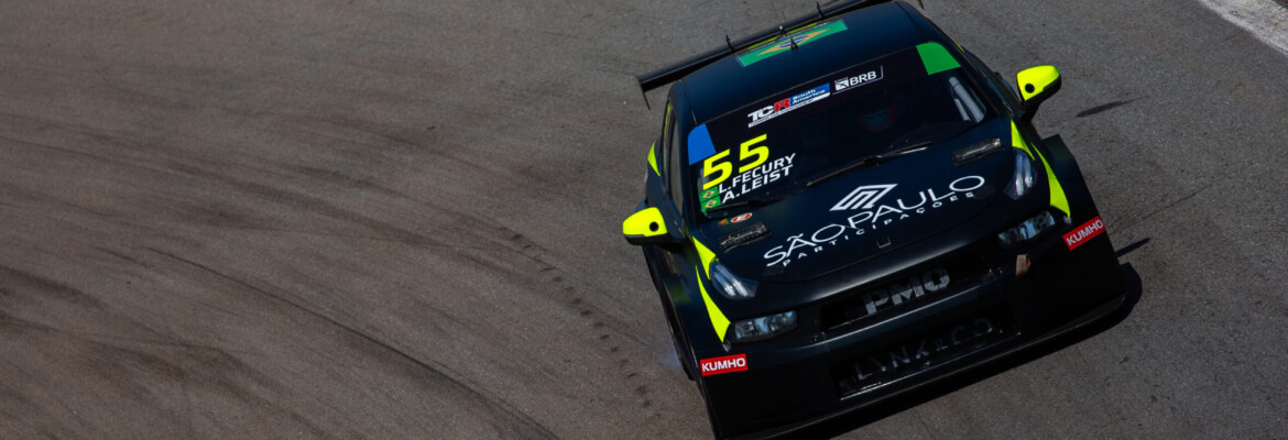 Lucas Fecury e Arthur Leist formam dupla mais jovem da etapa de abertura do TCR South America