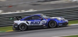 Vivacqua comemora “barba, cabelo e bigode” em vitória da pole na Porsche Cup