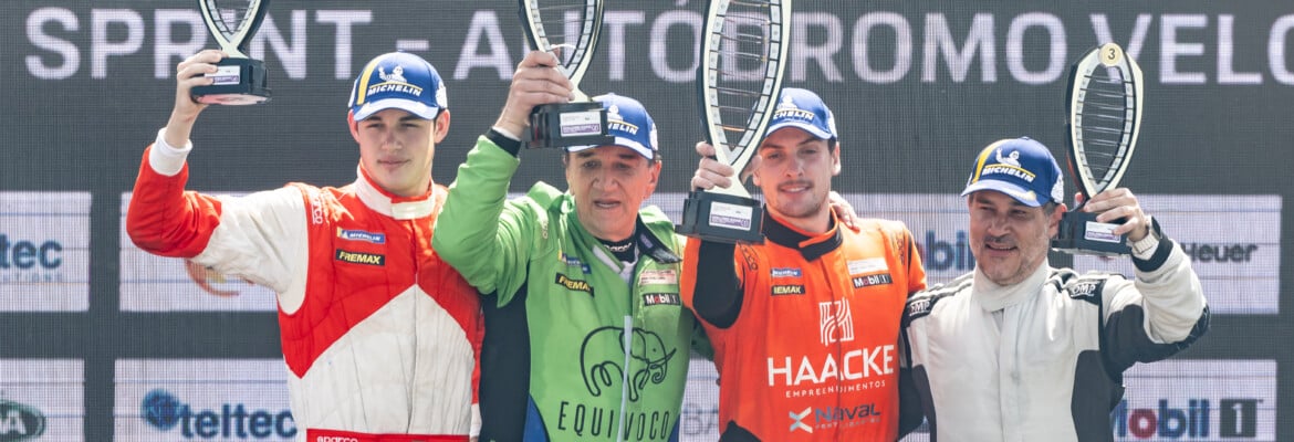 Totaro vai ao pódio duas vezes no Velocitta e sobe para a terceira colocação no campeonato