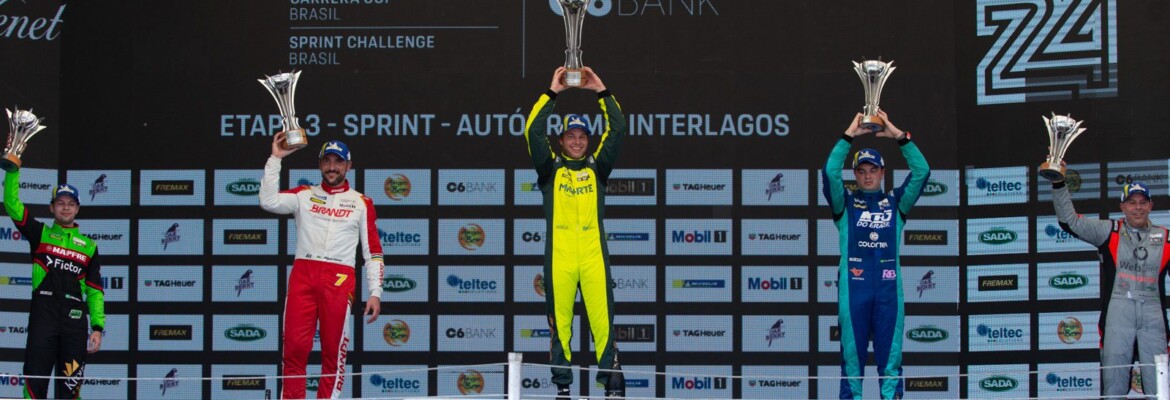 Rei dos domingos, Neugebauer vence pela Porsche Cup em Interlagos e assume a liderança da Carrera Cup