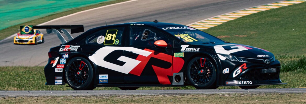 Arthur Leist animado após primeiro treino com a TOYOTA GAZOO Racing em Interlagos