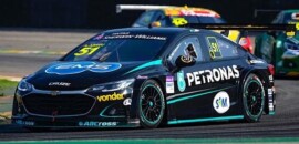 Átila Abreu lidera e é um dos destaques da corrida Sprint da Stock Car em Interlagos