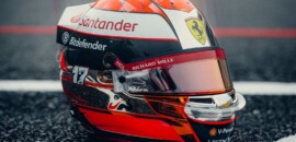 F1: Leclerc homenageia Bianchi com capacete especial no GP do Japão
