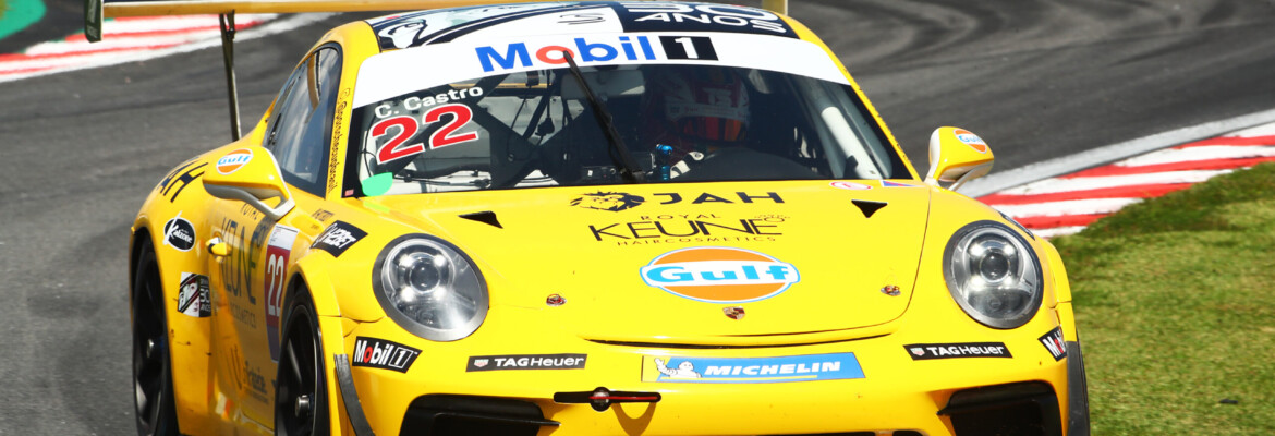 Caio Castro é mais rápido do primeiro treino livre da Sprint Challenge da Porsche em Interlagos