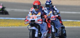 MotoGP: Márquez entra em polêmica após derrubar concorrente em prova festiva