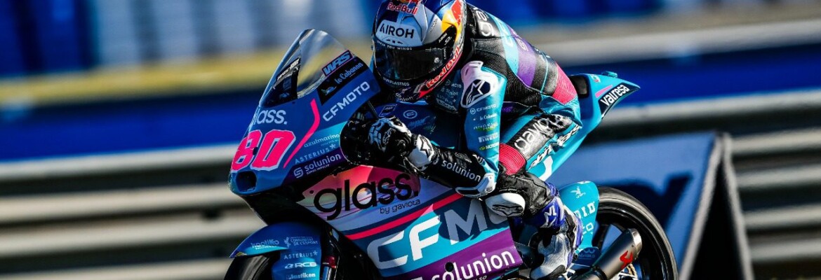Moto3: Alonso bate recorde da pista nas duas sessões e supera resto por 1s