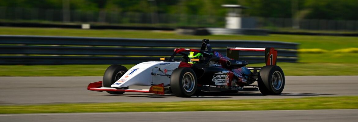 Nic Giaffone estreia em Indianápolis e mira subir na tabela da USF2000