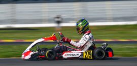 Na França, Miguel Costa mostra velocidade em open para segunda etapa do Europeu de Kart