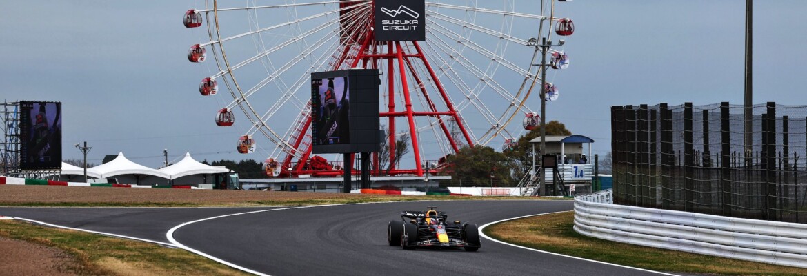 F1: Verstappen lidera dobradinha da Red Bull no TL1 para o GP do Japão