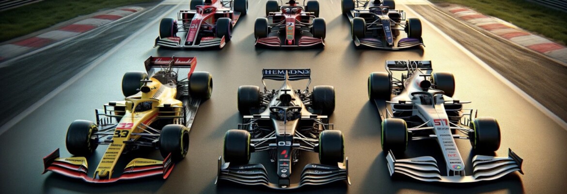 A evolução dos carros da Fórmula 1 nas últimas décadas