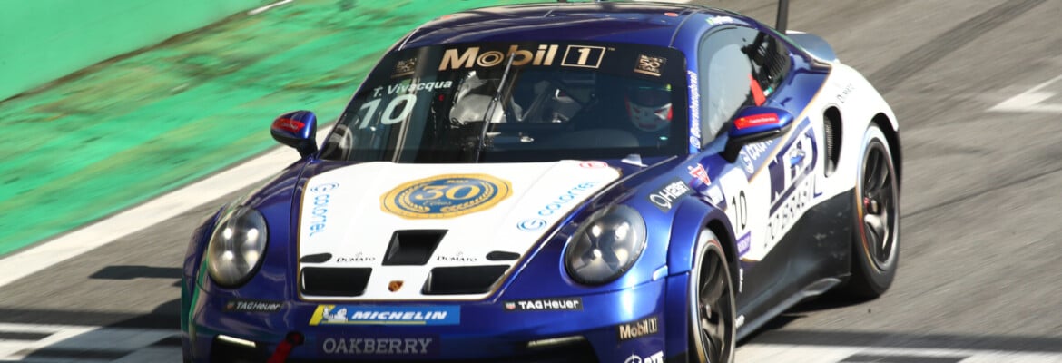 Vivacqua perde ponta na largada, retoma e vence corrida 1 da Porsche Cup em São Paulo