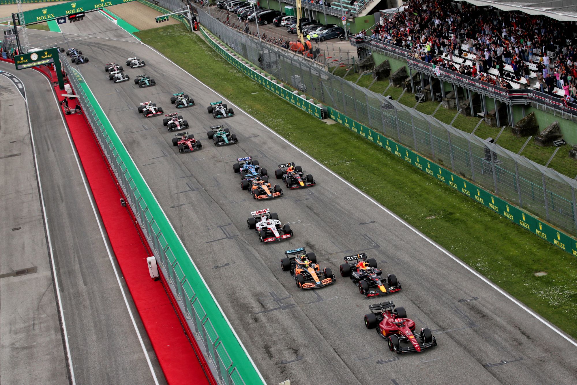 F1 FIA divulga o grid de largada oficial do GP da EmíliaRomanha 2024