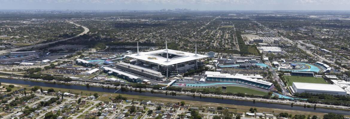 F1: Conheça o Circuito Internacional de Miami, palco do GP deste fim de semana